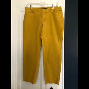 Old Navy Mustard Pixie Pant